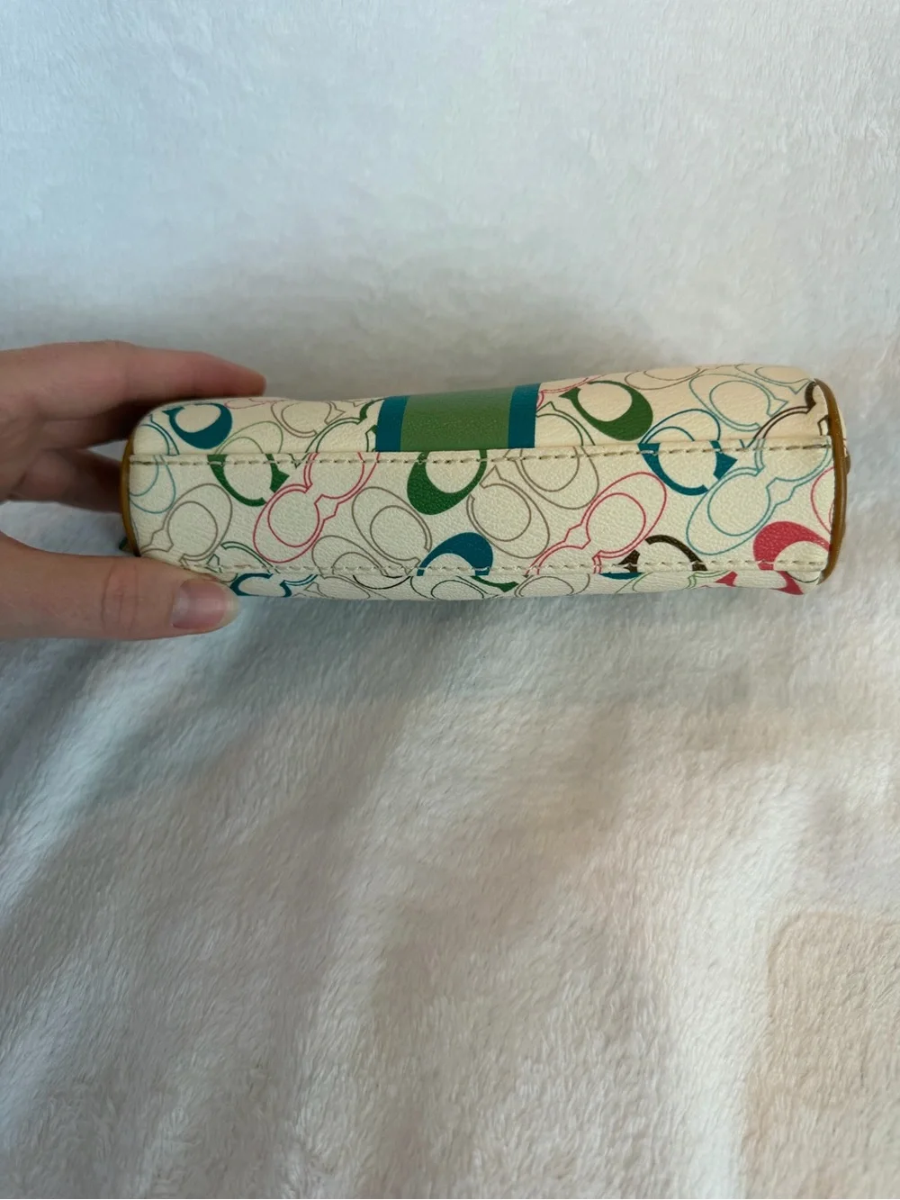 Coach coated canvas